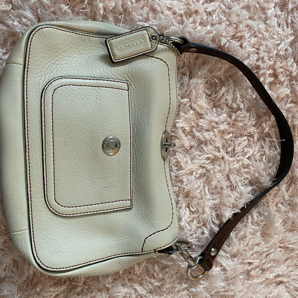 NWT white coach purse